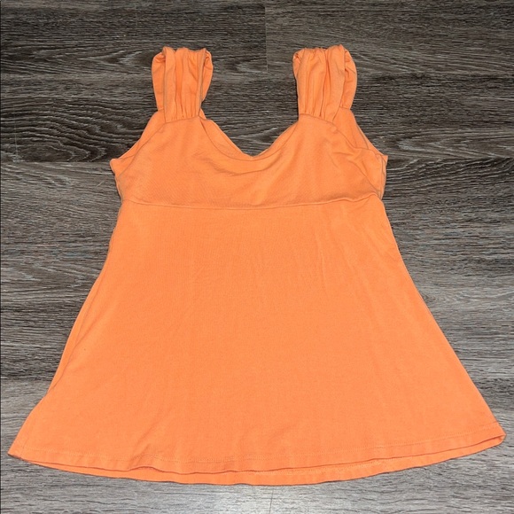 Vintage Boston Proper Vibrant Peach Blouse XS - Picture 3 of 7